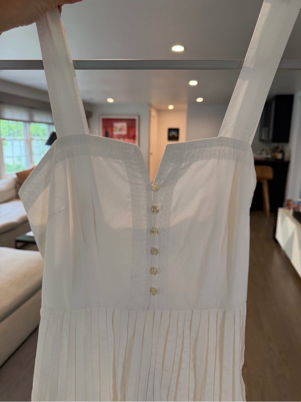 THE GREAT. White Day Break Dress - Picture 3 of 8